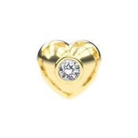 Pendant Dédié in Yellow Gold Diamante Lab Grown CID 0170 0202; DI; GI